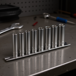 Jeu de douilles Facom 3/8'' avec support métallique, solution de rangement d'outils durable et pratique - Product Image 3