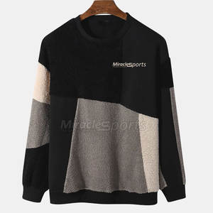 Nouveau design de sweats pour hommes de qualité supérieure quantité minimale de commande bas vente en gros de basiques sweats pour hommes en coton mélangé - Product Image 1