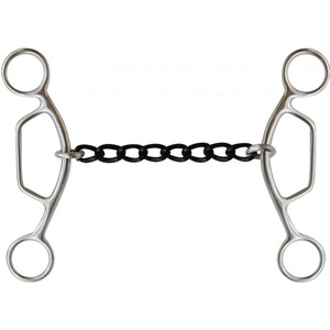 Acero inoxidable Hackamore Ligero Tamaño personalizado Caballo Bits Superventas En Caballo Bits Precio barato 2023 Western Horse Bits - Product Image 6