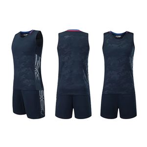 Uniforme de voleibol para hombre sólido de diseño personalizado de moda de alta calidad, camisa de voleibol sublimada transpirable y cómoda y corta - Product Image 4