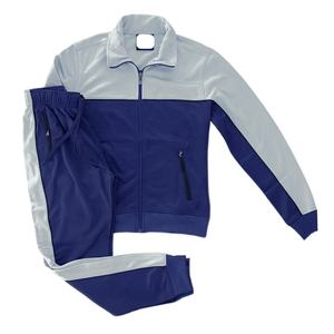 ชุดจ็อกเกอร์มีฮู้ดแบบมีซิปดีไซน์ทูโทนใส่ได้ทั้งชายและหญิงชุดใส่วิ่งพร้อมกระเป๋าข้างชุดเปล่าสินค้ามาใหม่ - Product Image 6