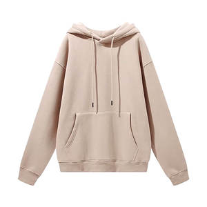 Sweat-shirts en molleton de qualité supérieure, poids lourd, impression personnalisée en relief, surdimensionnés, marque privée, pulls à capuche - Product Image 5