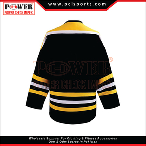 เสื้อกีฬาฮอกกี้น้ำแข็งเย็บติดเสื้อเจอร์ซีย์ทีมทั้งหมด - Product Image 4