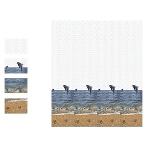 Carreaux muraux émaillés en céramique couleur gris clair design 3d 30x45cm - Product Image 5