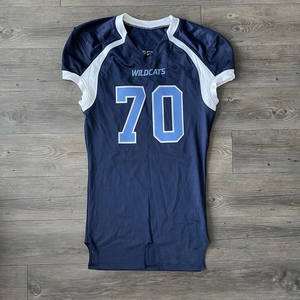 Últimos diseños Uniforme de fútbol americano para adultos Calidad Premium Manga corta Tallas grandes Personalizado OEM ODM - Product Image 1