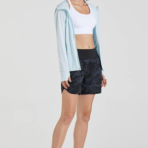Short de bain respirant taille haute à séchage rapide pour femme pour les entraînements Gym Utilisation-Impression de logo personnalisé Léger - Product Image 5
