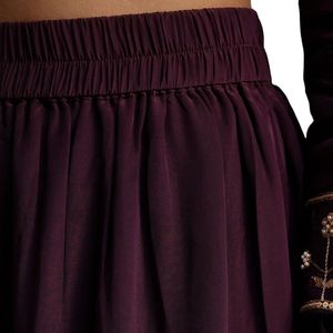 Vin Satin Zardosi Brodé Anarkali Palazzo Costume Vente en Gros Femmes Ethnique Vêtements OEM Usine Fournisseur En Vrac Personnalisé - Product Image 6