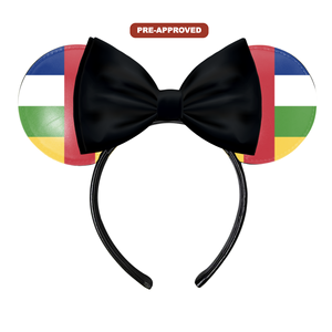 Pedido de Fábrica Personalizado H.E.R. Accesorios: Diadema con orejas de ratón de concepto personalizadas, con diseño preaprobado, bandera de EE. UU. en vinilo - Product Image 1