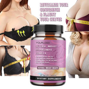 Capsule di Gelatina Dura OEM a Base di Erbe per l'Aumento del <span class=keywords><strong>Seno</strong></span>, Rassodante, Antiossidante, Schiarente per la Pelle, per la Salute Vaginale e Capillare delle Donne Adulte - Product Image 2