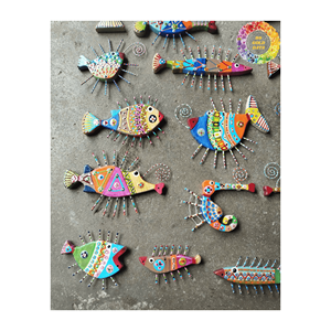 Jouets et fournitures d'artisanat en bois inachevés pour enfants, hérisson, hippocampe, dinosaure, poisson, oiseau, etc. - Product Image 1