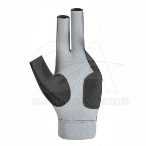 Guantes de billar de nailon duraderos, antideslizantes, de 3 dedos, para un juego de precisión, guantes profesionales de nailon para billar - Product Image 3