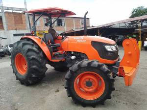 For L4154 50 HP Wheel Tractor with Front Loader Orange Color Engine & Gear Components - Product Image 2