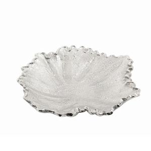 Bandeja de madera decorativa de forma redondeada grabada a mano para el hogar, cocina, Catering, café, té, desayuno, bandeja para servir a la venta - Product Image 4