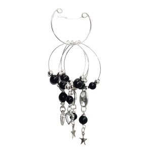 Nuevo diseño de hierro/Cuentas botella decoración anillo soporte Color dorado estilo clásico botella de vino soporte hecho a mano personalizado - Product Image 4