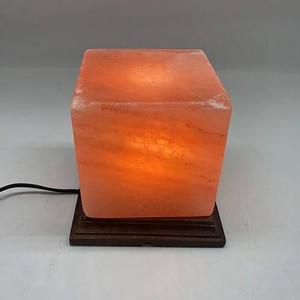 HACCP-Passed Cube Shape Himalayan Salt <b>Lamp</b> Set Organic Carved Natural Crafts Complete Home Decoration Package Electric Cord - Product Image 5