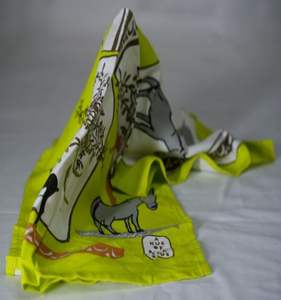 100% Cotton Terry <b>Towels</b> Kitchen Floral Square High-Water Absorbent <b>Disposable</b> Eco-Friendly Quick-Dry Hypoallergenic Printed - Product Image 2