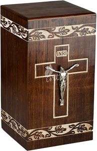 Custom Logo Wooden Human Urn | Handmade | Manufacturer Direct - Product Image 2