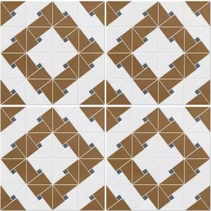 เจาะชุดกระเบื้องเซรามิก3D สีสันสดใสขนาด300x300มม. ตกแต่งผนังพื้นศิลปะกันลื่น - Product Image 3