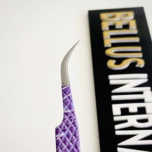 Pinzas de extensión de pestañas con punta de fibra con puntas afiladas, fácil de recoger para pestañas de 0,03mm, herramienta de etiqueta privada de tensión ligera suave - Product Image 6