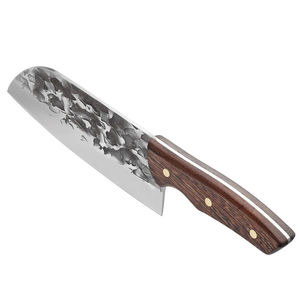 Cuchillo Kiritsuke de 8 Pulgadas, Cuchillo de Cocina de Acero de Damasco de 67 Capas con Mango G10 Verde - Product Image 2