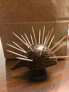 Premium Natural Wooden <b>Toothpick</b> <b>Holder</b> with Lid | Reusable Eco Friendly <b>Toothpick</b> Storage Case for Home Kitchen, Restaurant - Product Image 4