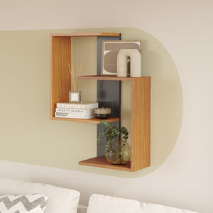 Lisbon Contemporary Wall <b>Shelf</b> Elegant Stylish and Modern Design European Style Furniture <b>for</b> Office Home Hotel and Living Room - Product Image 2