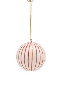 2023ร้อนขายแฮนด์เมดเครื่องประดับคริสต์มาสบอล Bauble มือทาสีกระดาษ Mache ลูกแขวนเครื่องประดับขายส่งราคา - Product Image 3