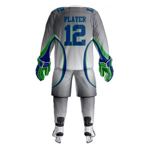 2025 gran oferta diseño único uniforme de Hockey sobre hielo de alta calidad Unisex cómodos transpirables uniformes de Hockey sobre hielo ZOHAN CREATIONS - Product Image 3