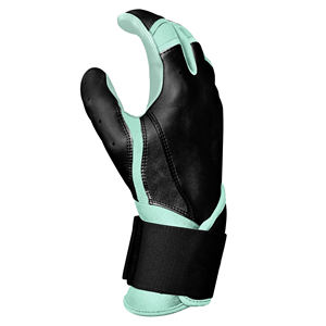 Gants de frappeur de baseball en cuir sur mesure Poignet complet Confortable Durable Respirant Imperméable Style Pro Entraînement Droite-Gauche - Product Image 3