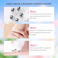 Crème Raffermissante Amincissante d'Ingrédients Naturels OEM pour Resserrer la Peau du Ventre, Réduction de la Cellulite pour Estomac, Cuisses, Fesses et Tonification du Ventre
