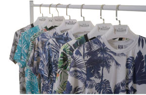 Camisetas unisex de manga corta 95% de algodón con hombros caídos para hombre, camisetas con estampado personalizado de logotipo, camisetas para hombre, cadenas de suministro ágiles - Product Image 2