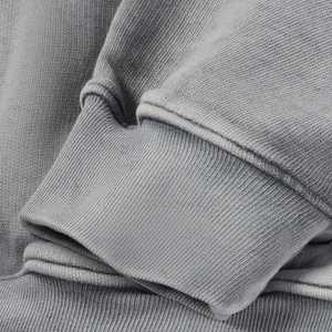 Sweat-shirt à capuche décontracté unisexe d'hiver, impression personnalisée, molleton, vente en gros, 100% coton, sweat-shirt à capuche uni, écologique - Product Image 4