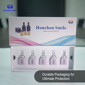 Vetro dentale in ceramica Honchon sorriso, vetro dentale materiale ceramico per Cadcam sistema di vetro disilicato di litio - Product Image 2
