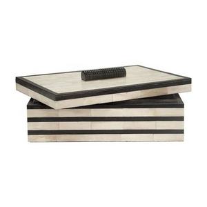 Large Rectangle Unfinished Plain <b>Wooden</b> Storage <b>Boxes</b> <b>With</b> Hinged <b>Lid</b> and Front Clasp Home Decoration Wholesale Custom Size - Product Image 5