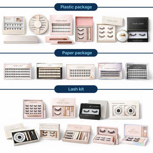 Extensions de cils individuelles en velours de cachemire de haute qualité, faites à la main, douces, volume intense, sans cruauté, véganes, plateau de cils mats, logo personnalisé - Product Image 6