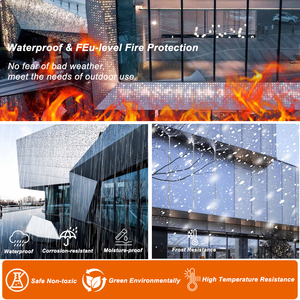 แผ่นโลหะอะลูมิเนียมแบบมีรูเจาะรูปปากจระเข้ สำหรับตกแต่งภายนอกคลับ พร้อมคุณสมบัติป้องกันการกัดกร่อน - Product Image 6