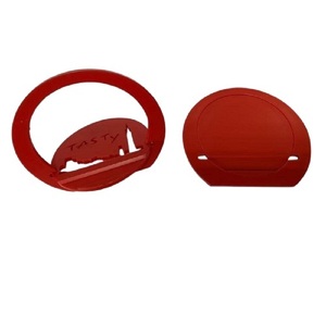 Support de téléphone en plastique rouge réglable moulé par injection pour les recettes de cuisine - Product Image 2
