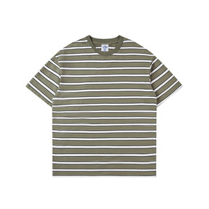 Personalizado 100% algodón Puff Impresión logotipo Color a juego tejido de lujo Mock Neck en blanco Casual Heavyweight Hip Hop hombres camiseta para hombres - Product Image 5