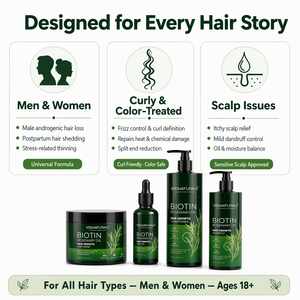 Shampoo Naturale Vegano al Rosmarino e Biotina per Capelli, Prodotto per la Crescita dei Capelli, Set per Rinforzare i Follicoli Piliferi - Product Image 6