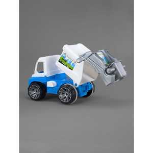 City <b>Garbage</b> <b>Truck</b> <b>Toy</b> Friction-Powered Plastic Car with Detachable Dustbin for Boys - Product Image 4