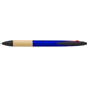 Penna a Sfera Personalizzata Malachi 3 Colori per Uso Promozionale - Product Image 4