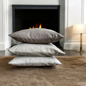 Fodera per cuscino decorativo in lino naturale <span class=keywords><strong>beige</strong></span> personalizzata con cerniera nascosta, per arredamento casa di campagna, uso alberghiero, decorazioni per casa e ospedale - Product Image 1