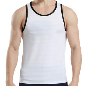 Camisetas Deportivas Casuales de Verano para Hombre, para Correr, Transpirables, de Poliéster y Elastano, Lavadas, con Estampado por Sublimación, Chaleco de Gimnasio, Camiseta sin Mangas para Hombre - Product Image 1
