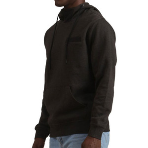 Sweat à capuche en molleton de coton pour homme, avec cordon de serrage, design minimaliste, couleur unie, haute qualité, logo personnalisé, streetwear, OEM - Product Image 3
