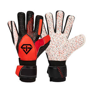 Gants de football en latex de gardien de but de haute qualité pour l'entraînement, gants de football en cuir du fabricant en gros - Product Image 1