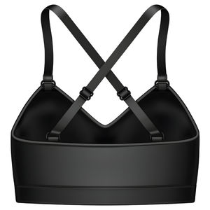Soutien-gorge de sport pour femme personnalisé, à maintien élevé, écologique, col en U, respirant, séchage rapide, en spandex/nylon, bretelles réglables - Product Image 4
