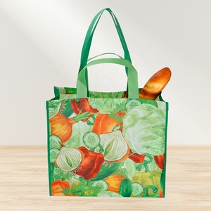 Sac de courses en tissu non tissé avec motif personnalisable et options multi-tailles - Product Image 2