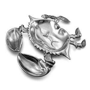 Golden Leaf Shaped Metal Chip and Dip <b>Platter</b> with Floral Bowl Perfect for Serving Snacks Home Decor Party Tableware and Gifting - Product Image 3