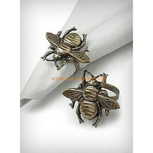 Rond de serviette de table en laiton et métal poli, décorations de mariage pour fêtes de table, boucle de serviette pour décoration de table d'hôtel - Product Image 4