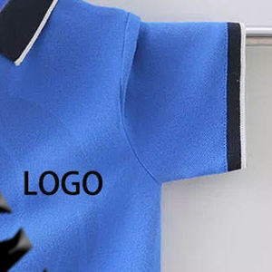 T-shirt homme de bonne qualité, tissu imprimé uni, Design de Sublimation, Logo personnalisé, chemise décontractée - Product Image 4